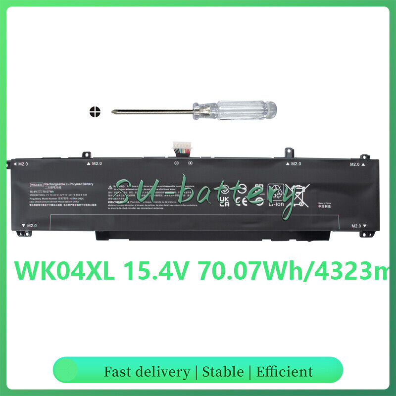 Genuine WK04XL Battery HP Omen 16-B 16-C 16-e Victus 15-F 16-D 16-E 16-D0000NC 
