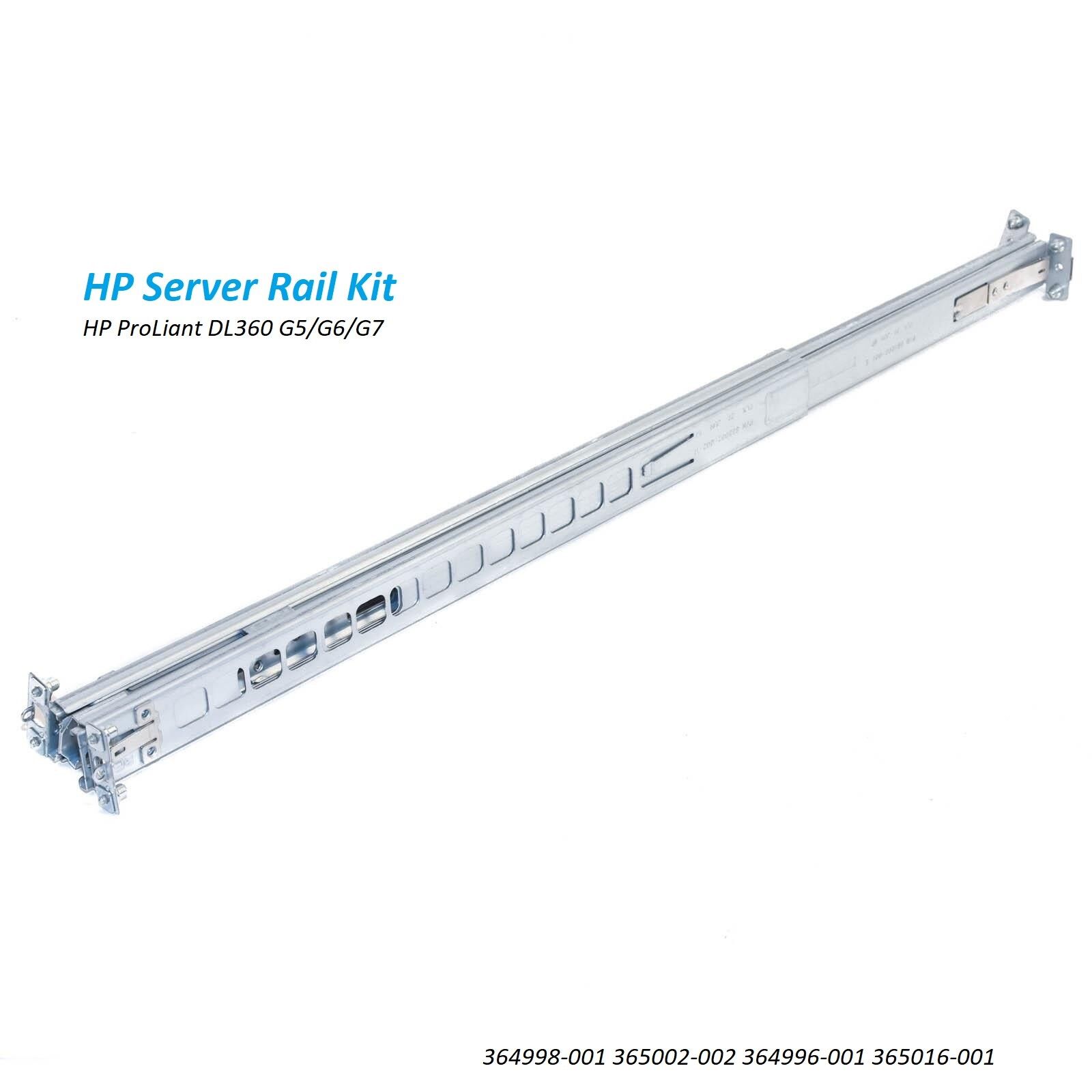 HP ProLiant DL360 G5/G6/G7 Server Rail Kit 1U 364998-001 365002-002 364996-001
