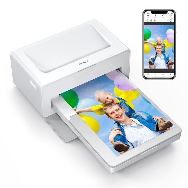 Victure 4x6” Portable Instant Photo Printer, Premium Quality PT640S