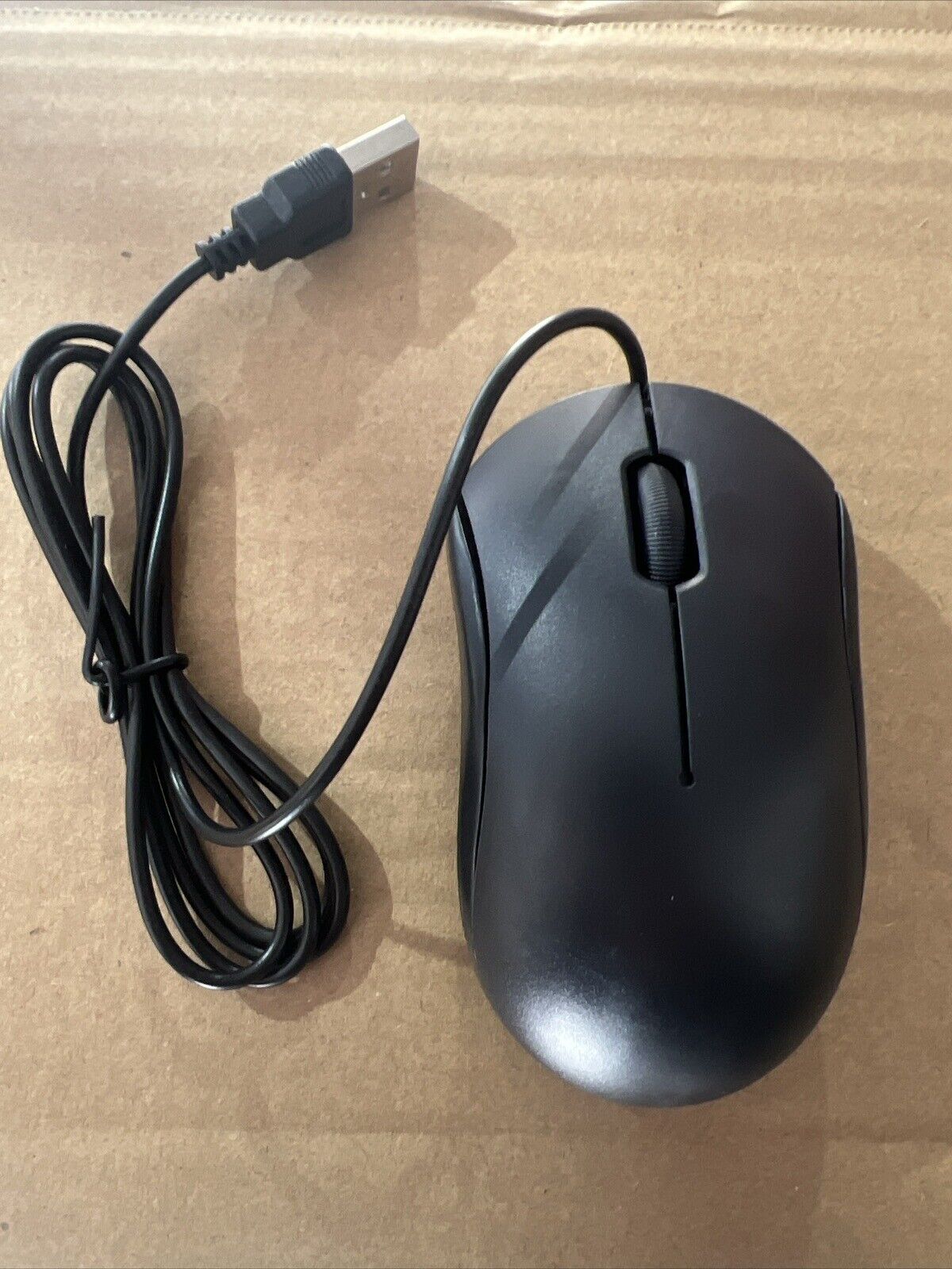 LOT OF 20  Black USB Wired Mouse - 3 Button with Scroll Wheel No Name Brand
