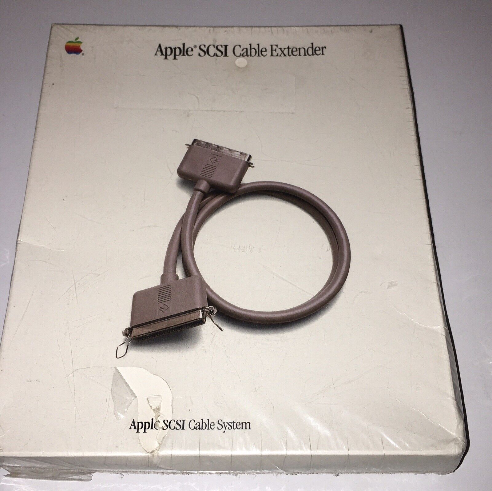 Vintage new old stock Apple SCSI Cable Extender M0208