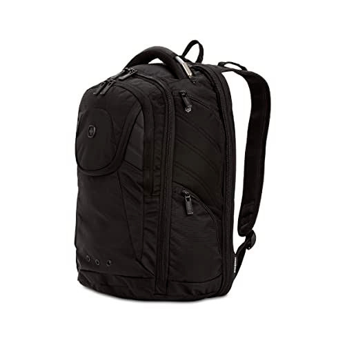 SwissGear 2762 ScanSmart Laptop Backpack, Black, 17-Inch