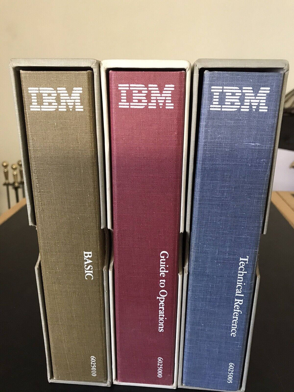 IBM Personal Computer Manuals Set Of 3 - Vintage