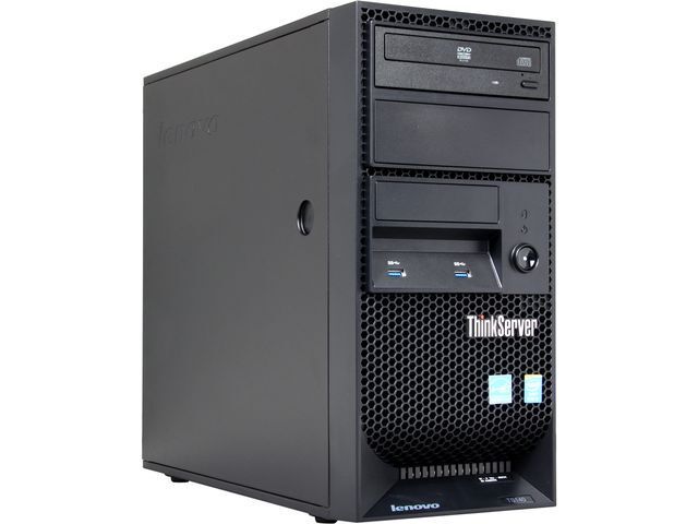 Lenovo ThinkServer TS140 70A40037UX Tower Server - 1 x Intel Core i3 (4th Gen) i