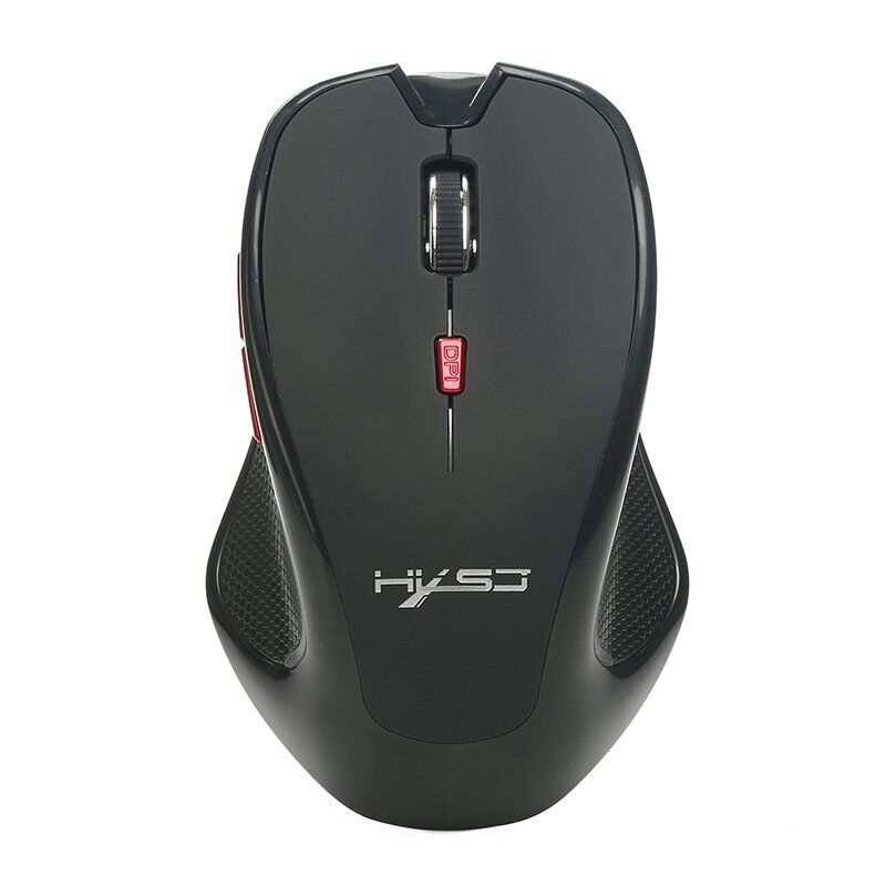 2400 DPI Wireless Gaming Mouse w/ Unique Silent Click Optical for PC Laptop Mac