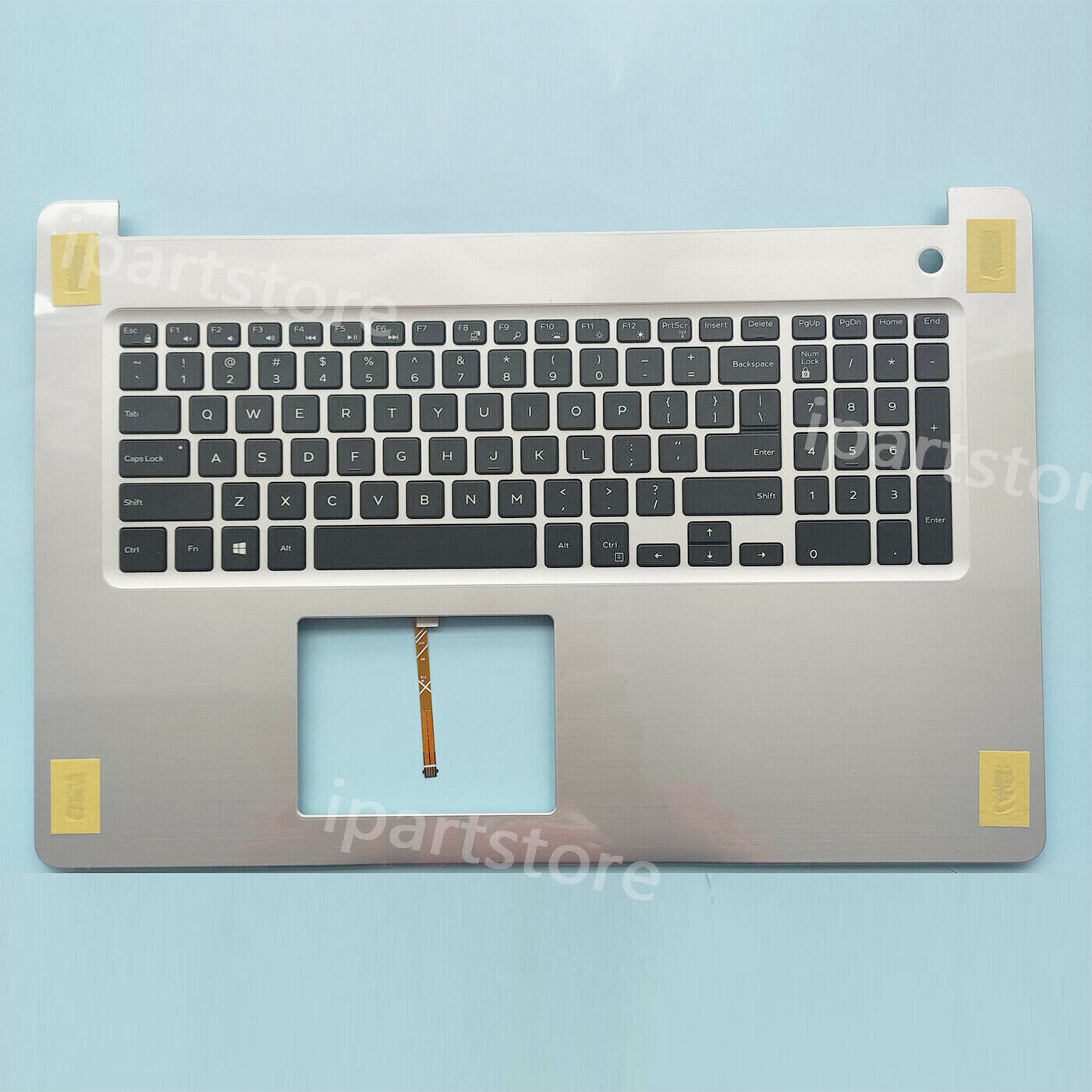 New For Dell Inspiron 17 5770 5775 Upper Case Palmrest Backlit Keyboard US