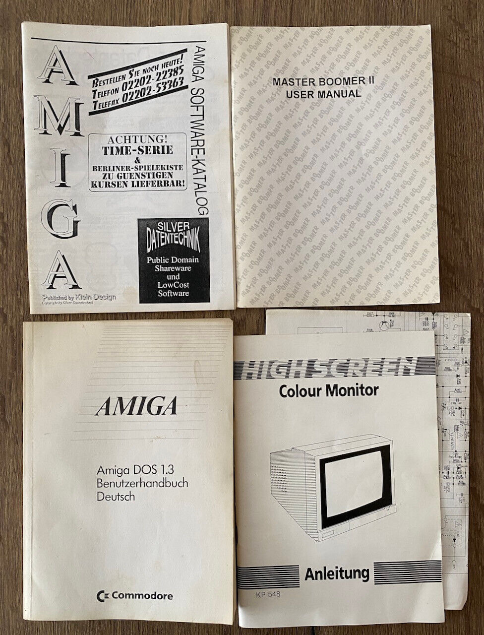 Amiga/Convolut Books And 12 Original Floppy Discs