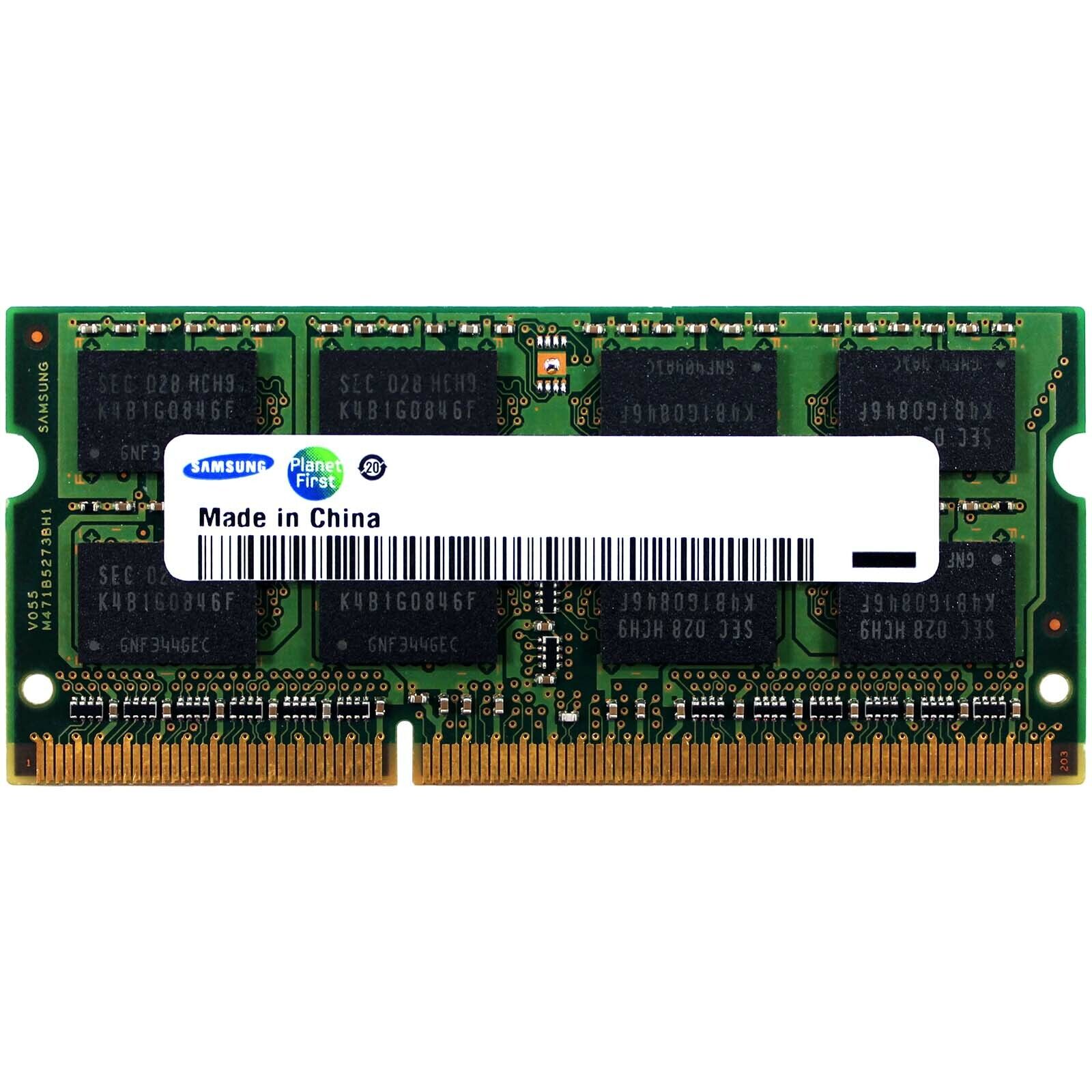 Samsung 8GB 2Rx8 PC3-12800 DDR3 1600 MHz 1.5V SO-DIMM Laptop Memory RAM 1x 8G