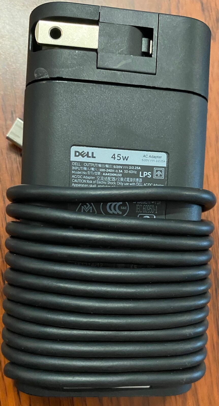 DELL USB-C 45W Lot of 10X Genuine AC Power Adapter Wholesale