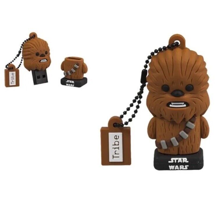 Star Wars 16gb USB Flash Drive Starwars Tribe - Chewbacca Man Cave Figurine Gift