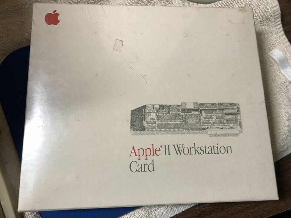 Apple II Workstation Card ... STILL SEALED Apple Part No. A2B2088