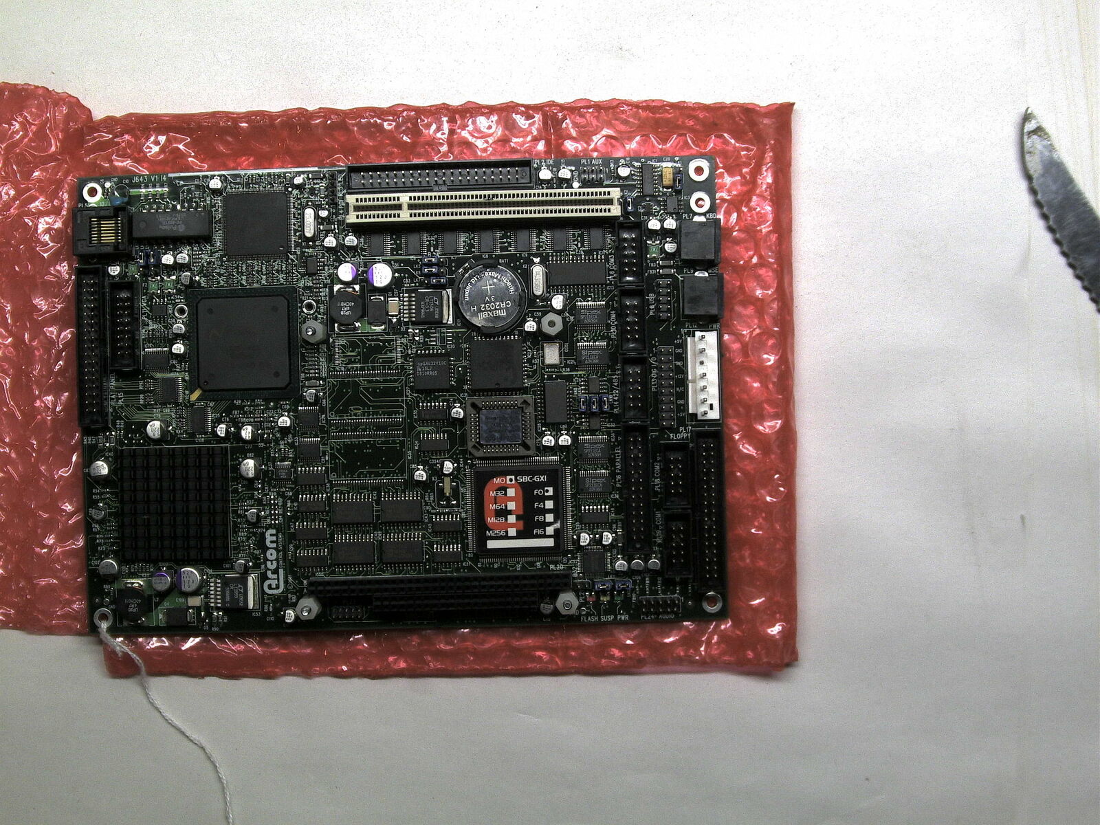 Eurotech arcom  sbc-gx1-m0 -F0 Single Board Computer EBX 300MHz AMD Geode Embed