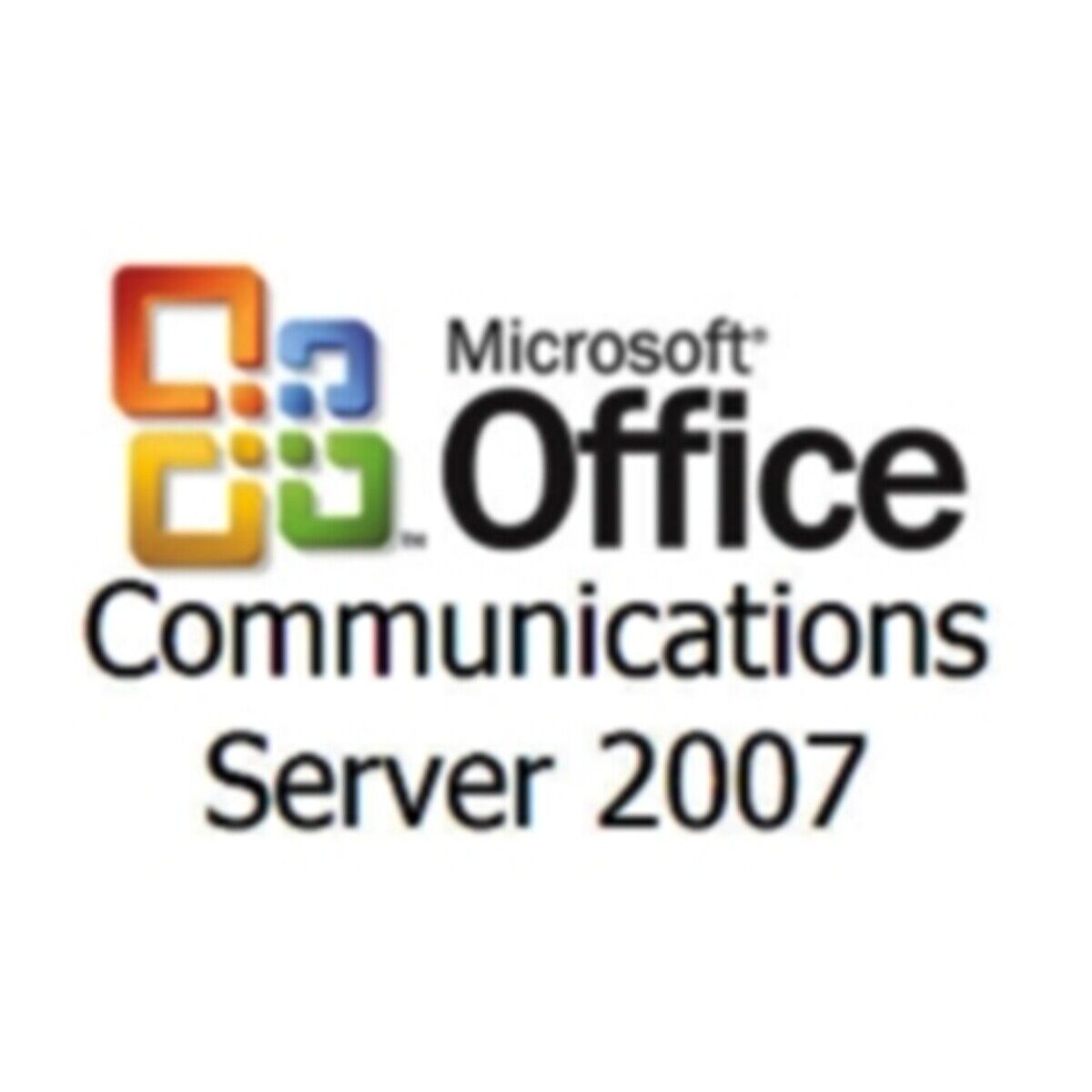 Microsoft Office Communications Server 2007 Standard w/ Speech Server 