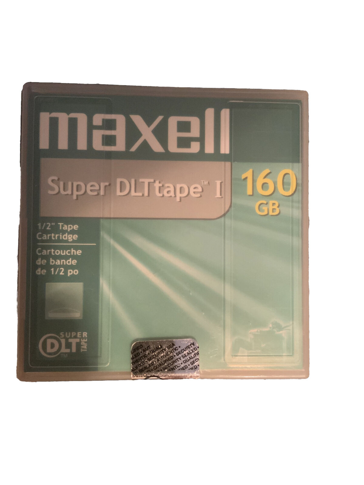 Maxell Super DLT Tape I 160GB 320GB Data Cartridges Data Tape Sealed 1/2\