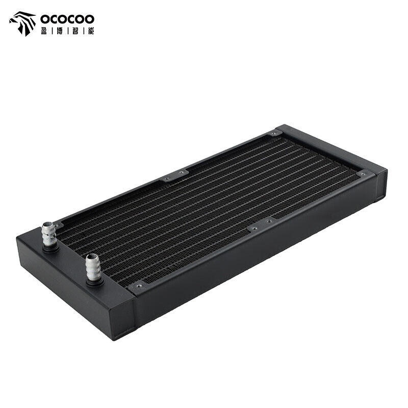 240mm Aluminum Radiator 12 Waterways Water Cooling Computer USA Fast Delivery
