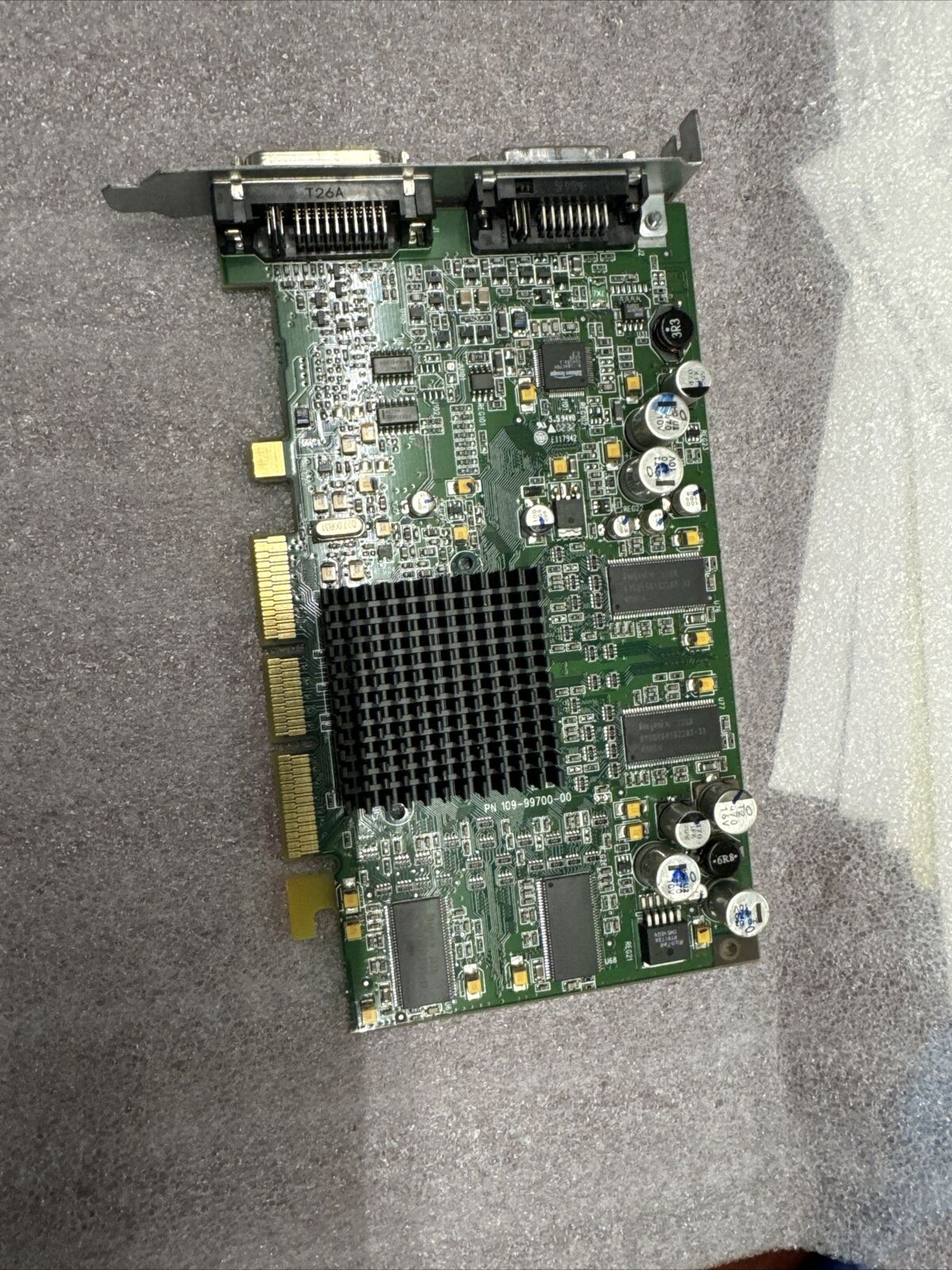 Untested Apple 630-4716 ATI Radeon 9000 64MB AGP graphics card Mac G4, DVI & ADC
