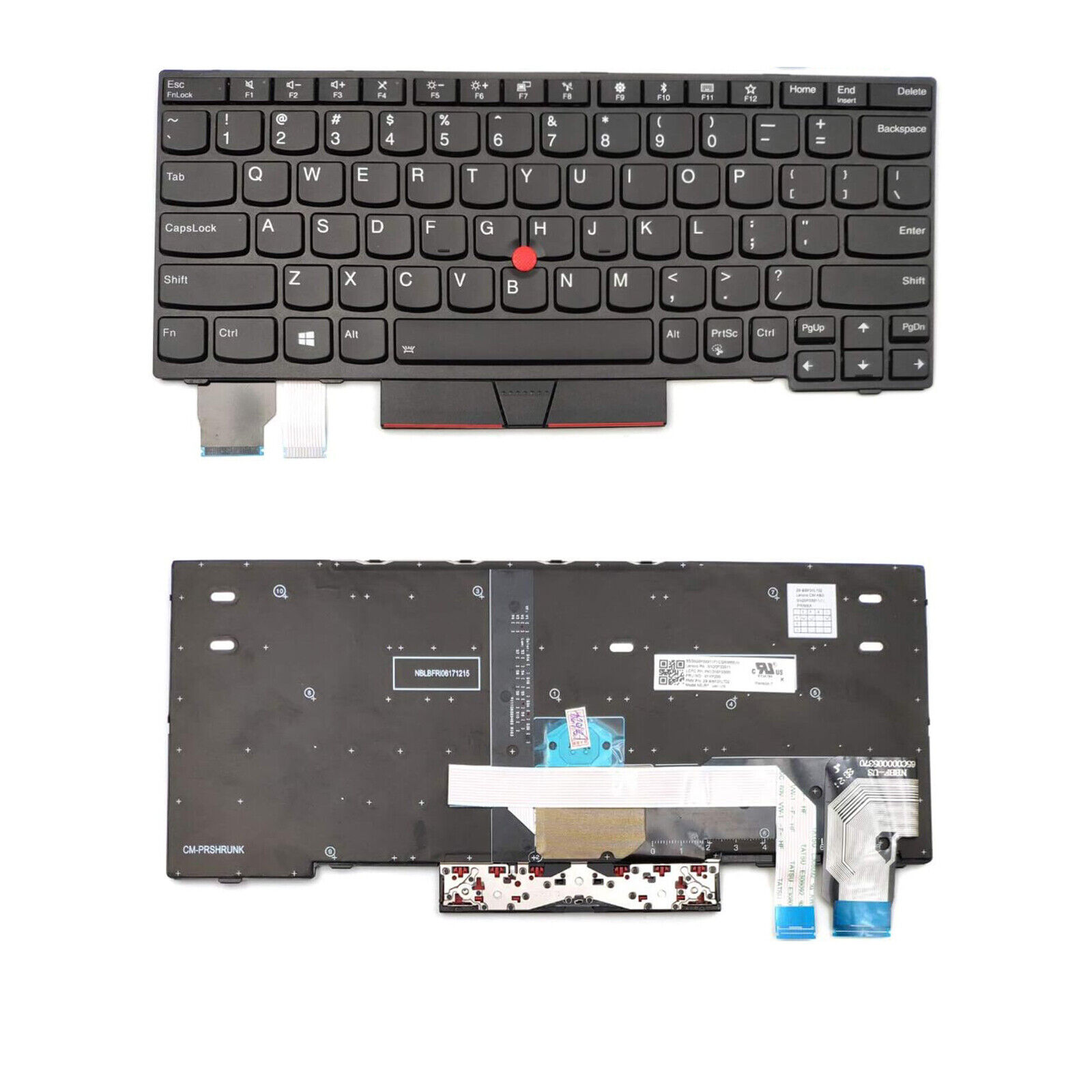 Genuine US Keyboard Backlit for Lenovo ThinkPad X280 A285 X395 X390 L13 Yoga