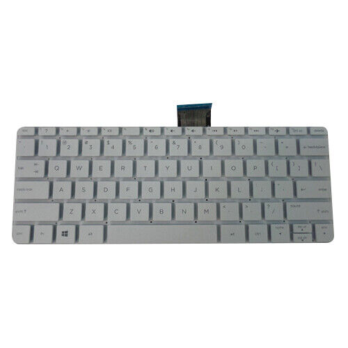 US Laptop Keyboard for HP Stream 11-D Notebooks - White