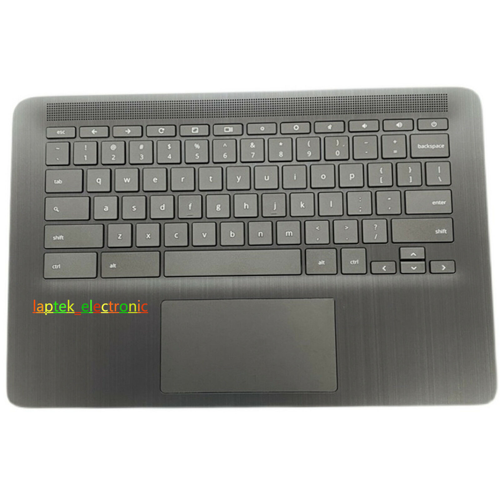 For HP Chromebook 14 G6 Palmrest w/ Non-Backlit Keyboard Touchpad L90459-001 US