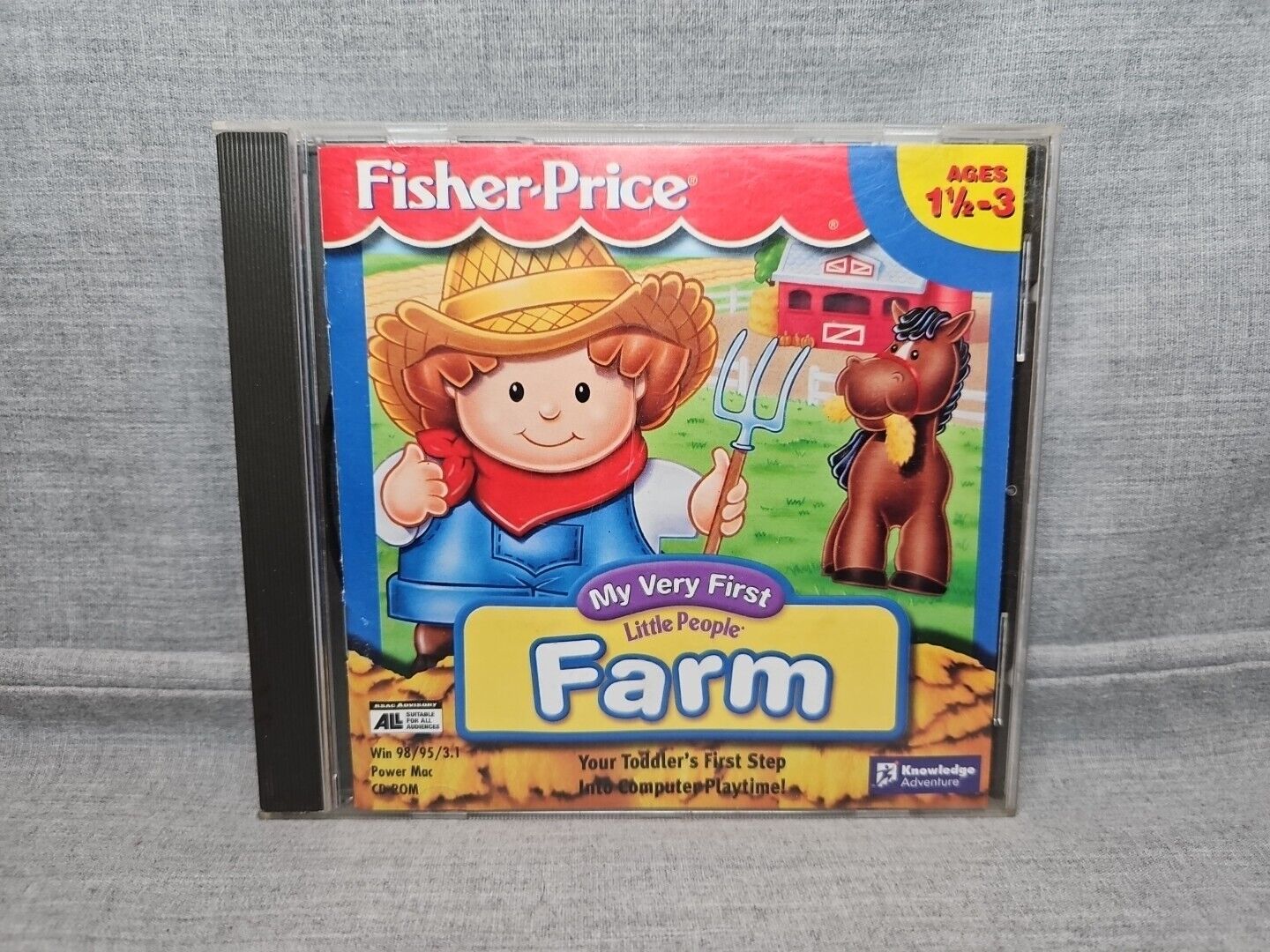 Fisher-Price: My Very First Little People Farm (PC CD-Rom, 1998, Knowledge Adven