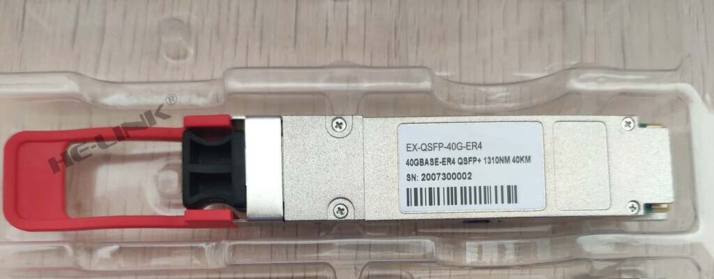 EX-QSFP-40G-ER4 Juniper Compatible 40G ER4 QSFP+ 1310nm 40km Transceiver