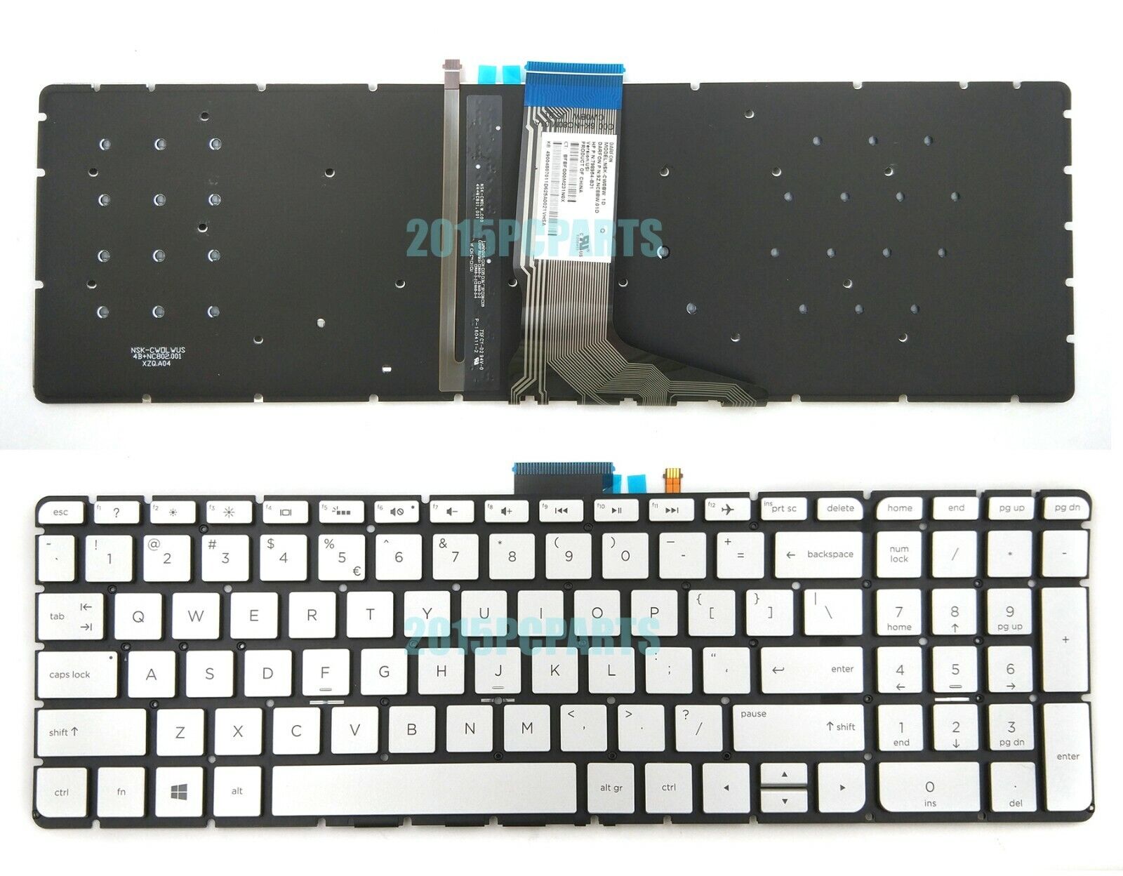 New HP Envy M7-N000 M7-N011DX M7-N014DX M7-N101DX M7-N109DX Keyboard US Backlit