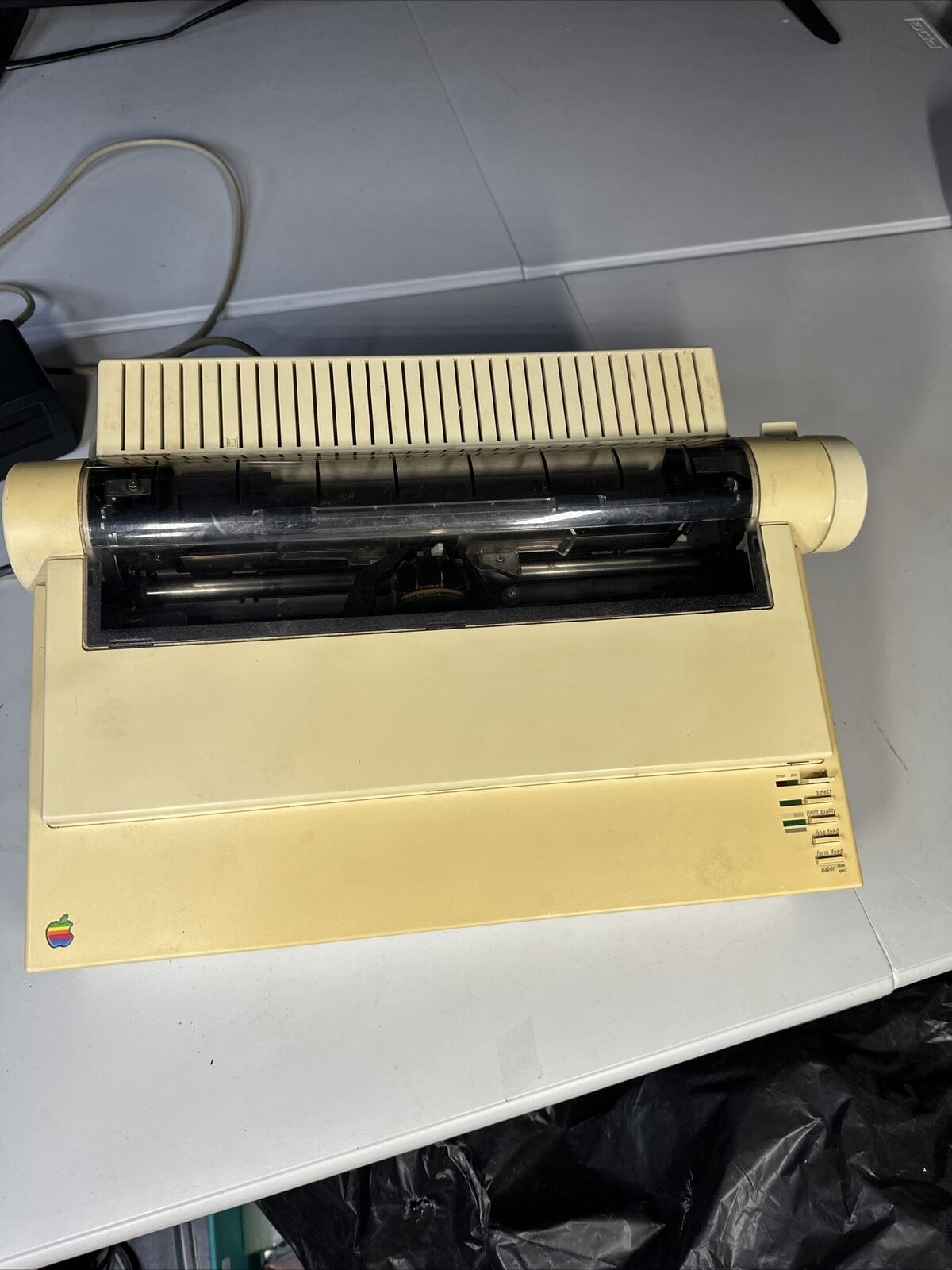 Vintage Apple Computer ImageWriter II Dot Matrix Printer A9M0310