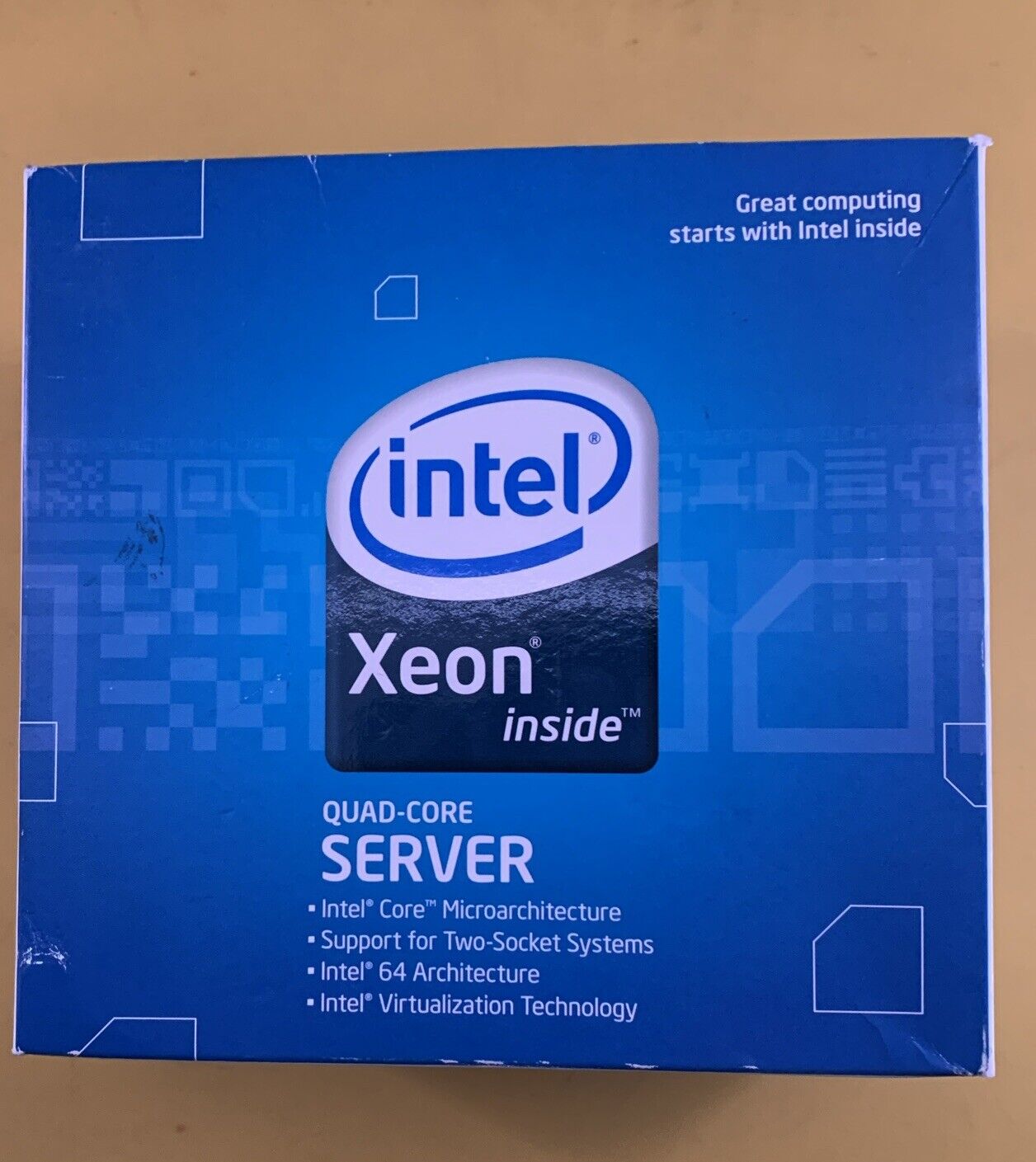 Brand New Intel Xeon Inside Quad-Core Server Processor 5400 series E5420