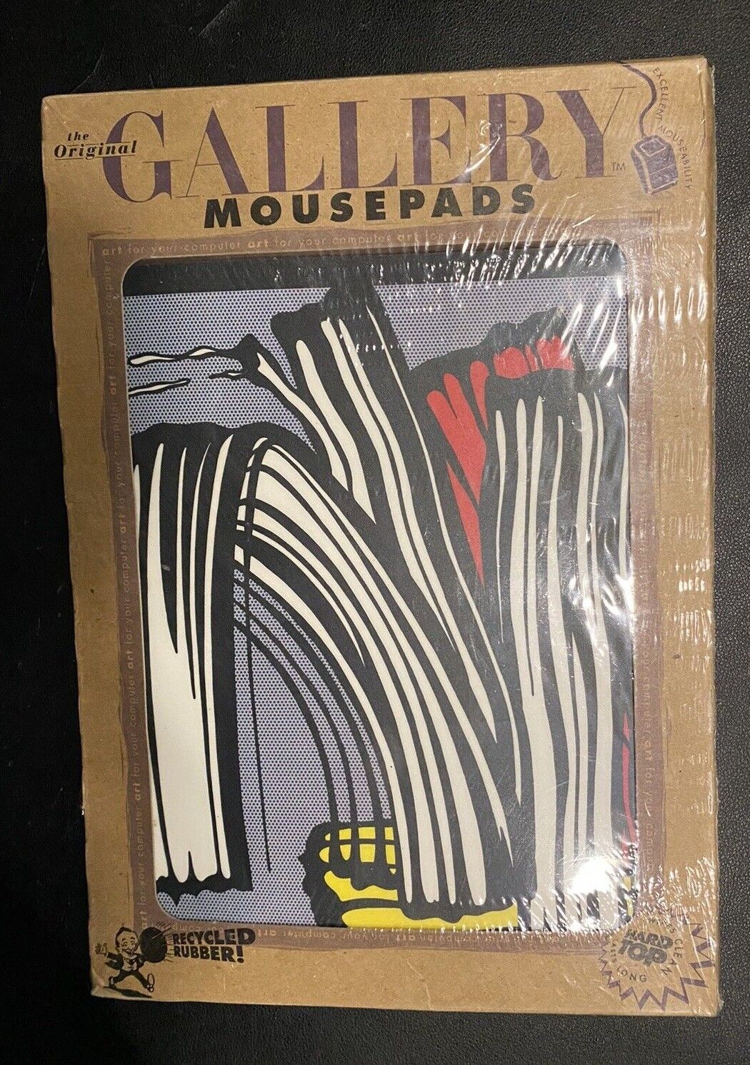 Vintage Roy Lichtenstein Big Painting VI Pop Art Hard Top Mouse pad mousepad