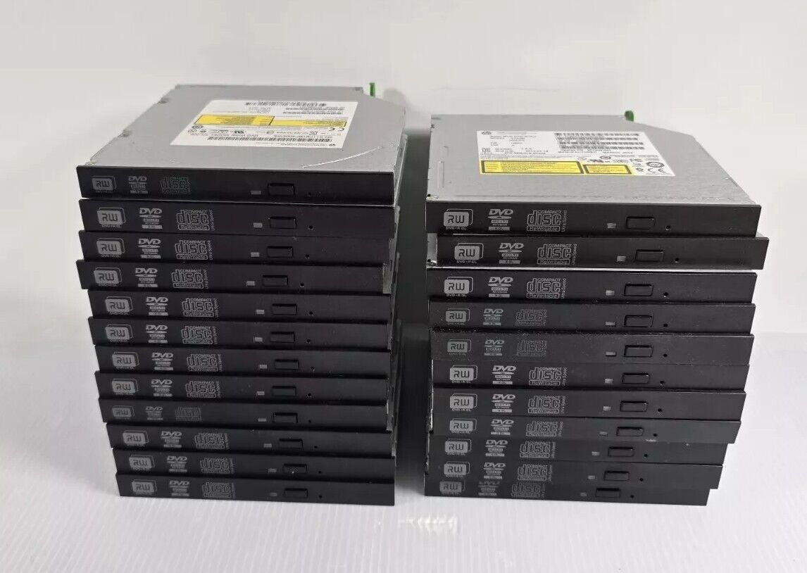 Lot of 23 HP - Optiplex SFF Desktop CD/DVD Optical Drives -