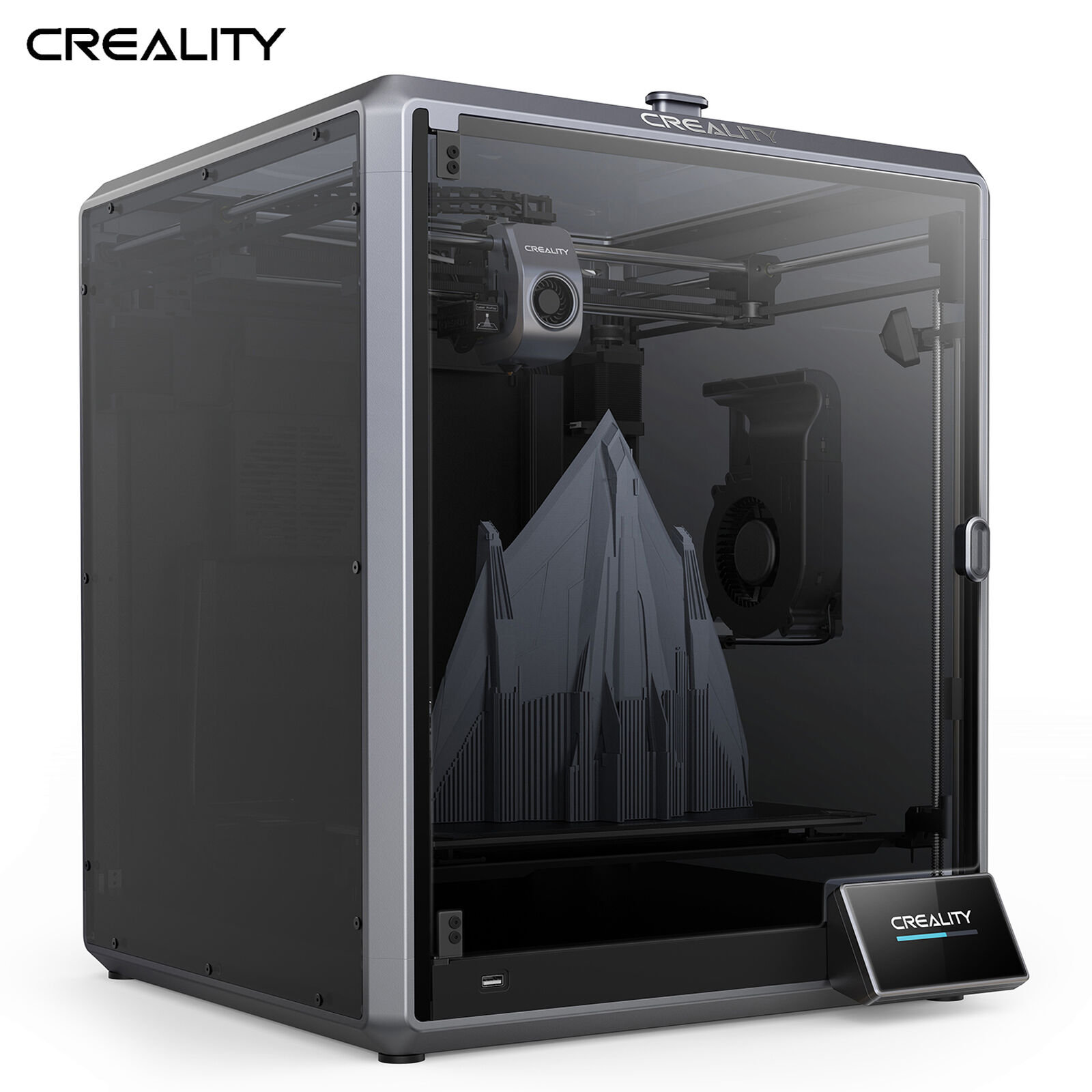 Creality K1 Max 3D Printer w/ Dual Hands-free Auto Leveling Direct Extruder C3Z1