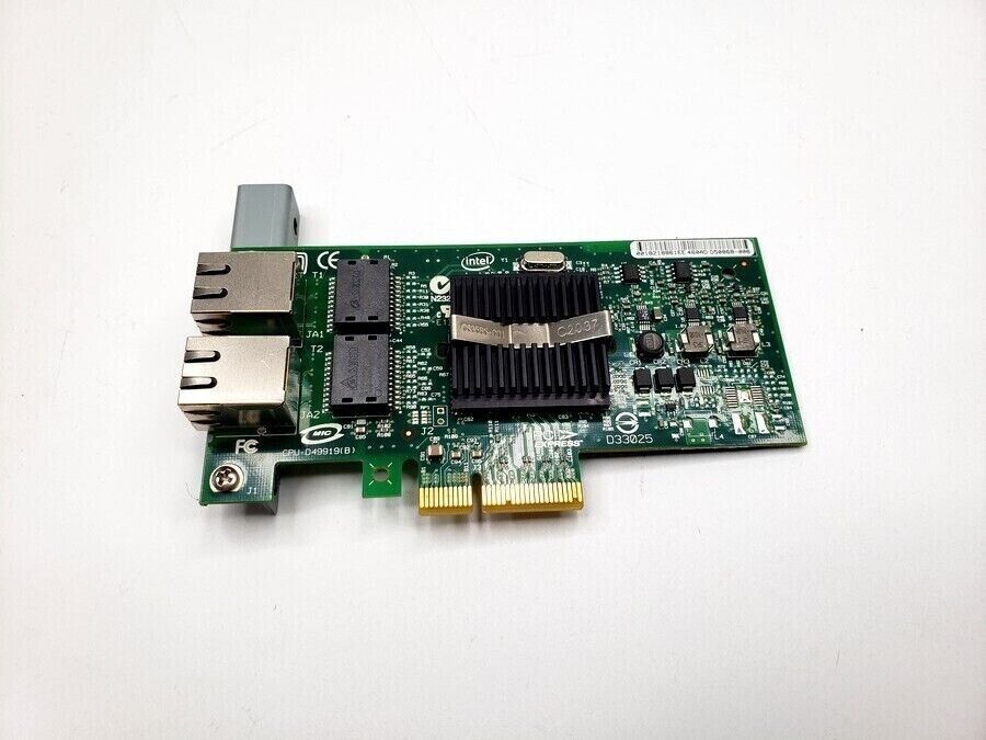 Intel PRO/1000 PT Dual Port PCI-e Network Adapter EXPI9402PTBLK CPU-D49919(B)