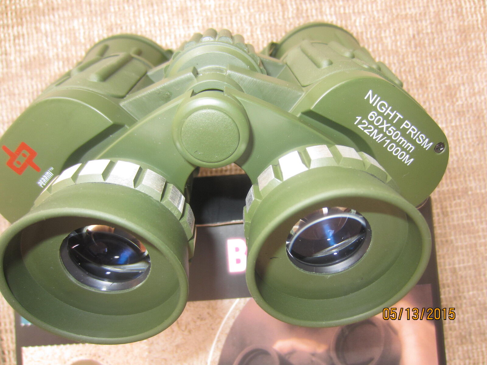 Day/Night prism 60x50 Military style zoom  Binoculars  Camo  Perrini MPN 1208 
