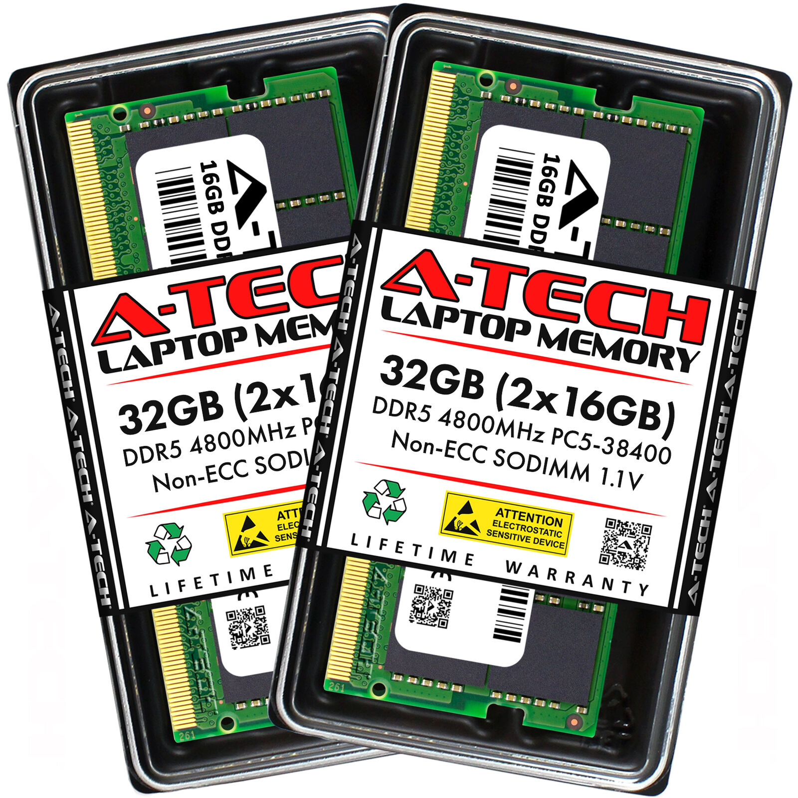 32GB 2x 16GB DDR5-4800 Acer Nitro AN515-46-R0EQ AN517-42-R35M Memory RAM
