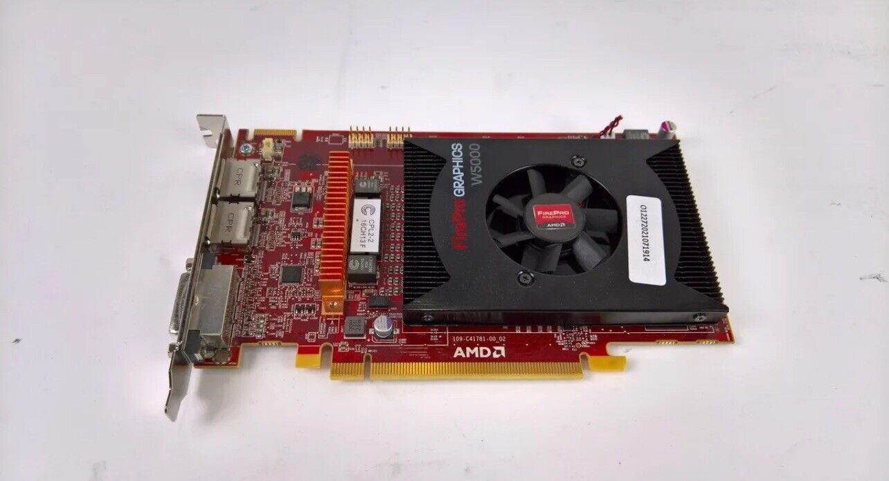 🦧 AMD FirePro W5000 2 GB GDDR5 PCI Express x16 Desktop Video Card