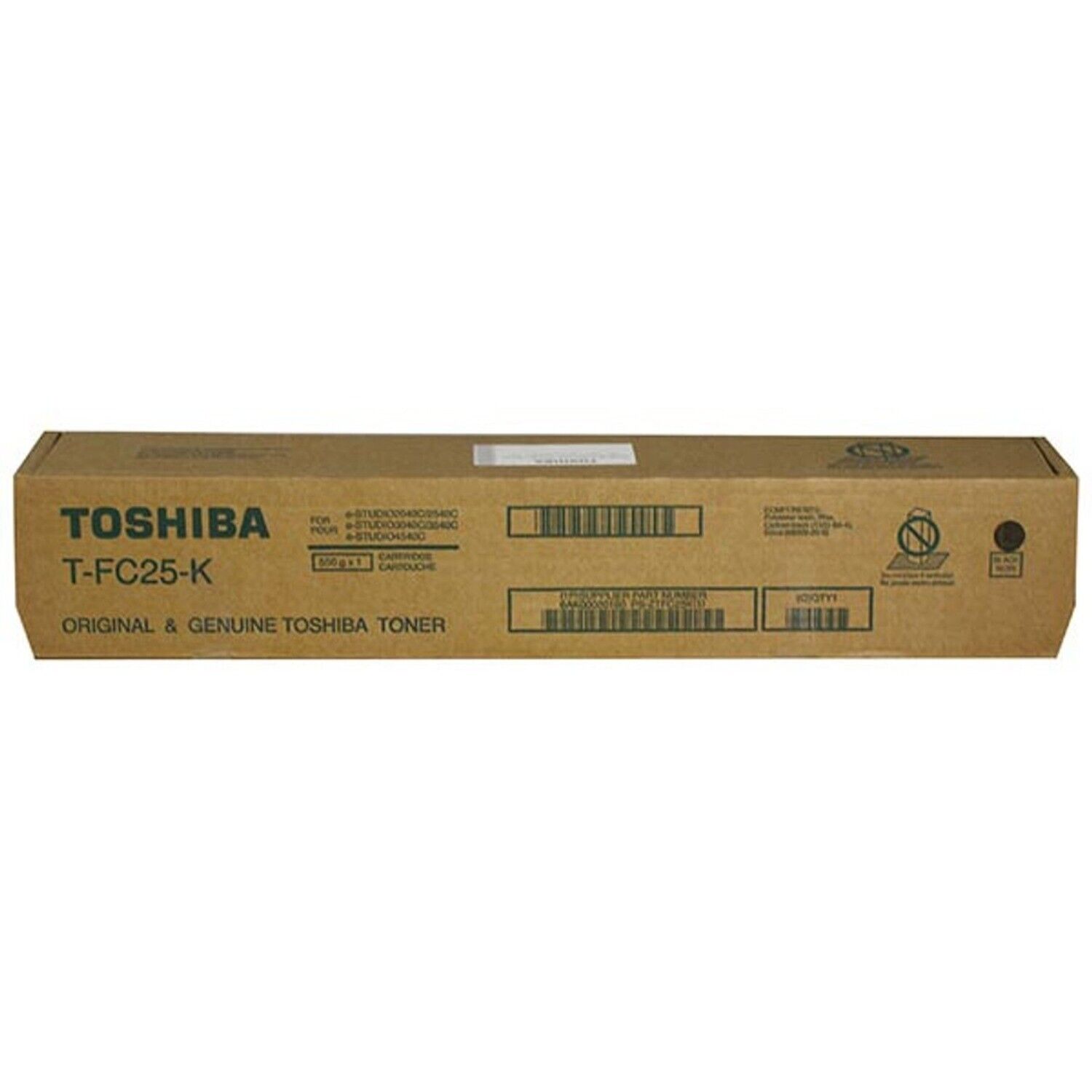 Genuine Toshiba T-FC25-K Black Toner Cartridge