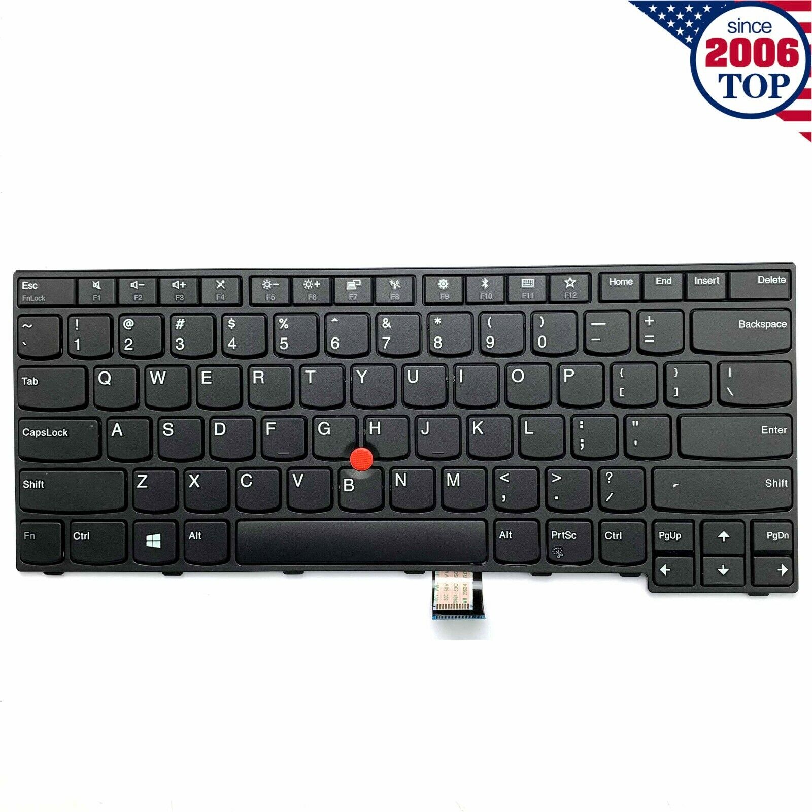 New Genuine US Keyboard for Lenovo IBM Thinkpad E470 E470C E475 01AX080 01AX040