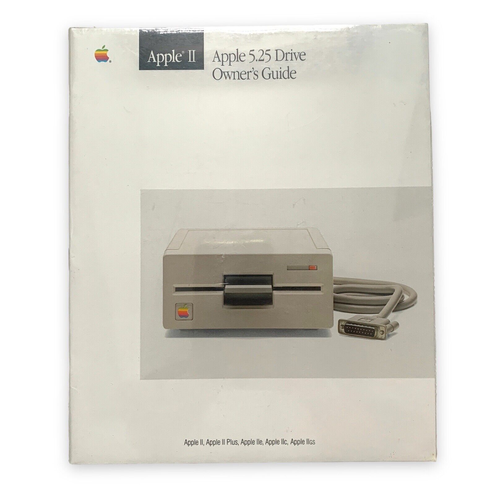 Apple II Apple 5.25 Drive Owner’s Guide VTG 1986 SEALED