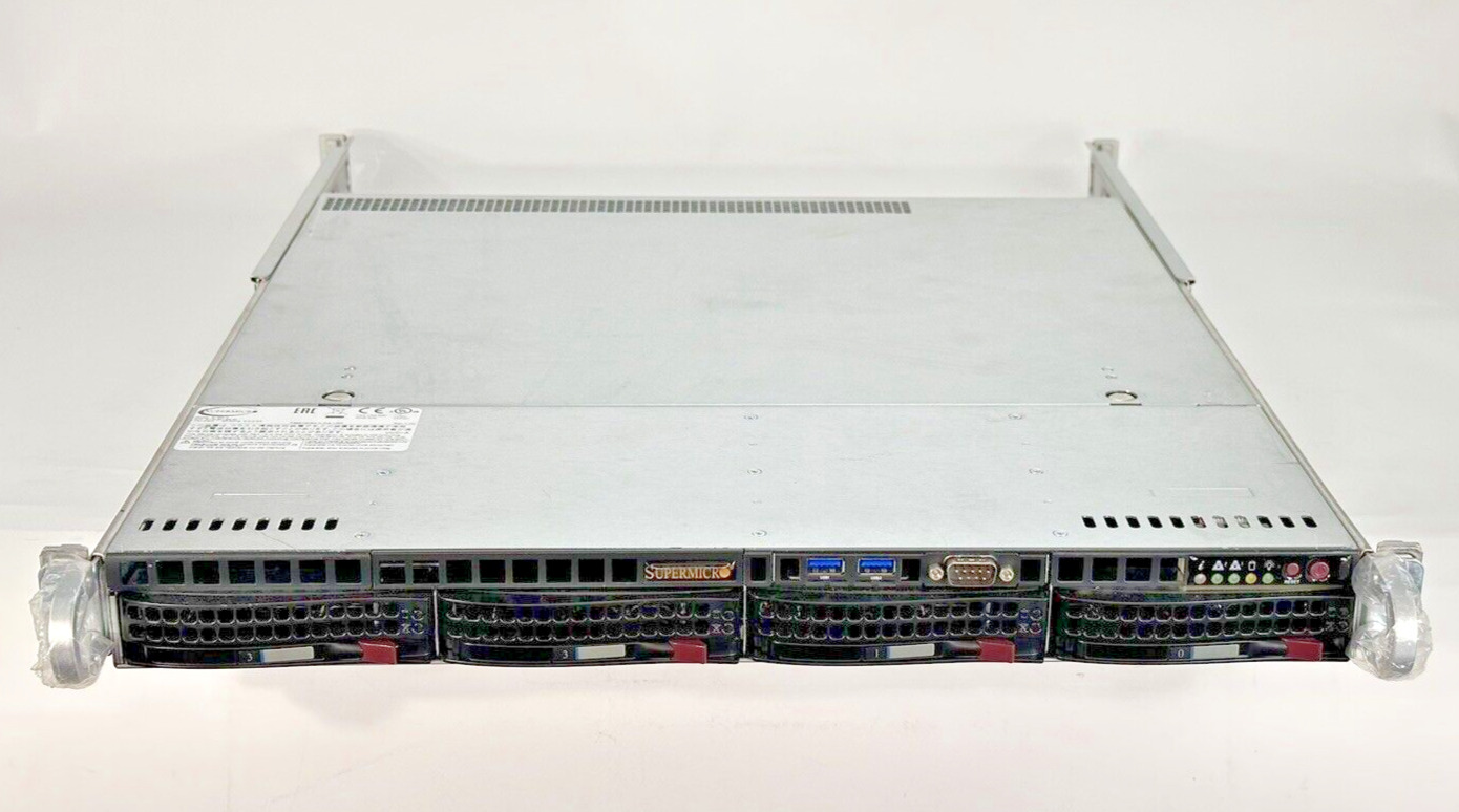 Router Firewall Server Xeon E3-1275V5 64GB DDR4 ECC RAM 1x 256GB NVMe SSD Rails