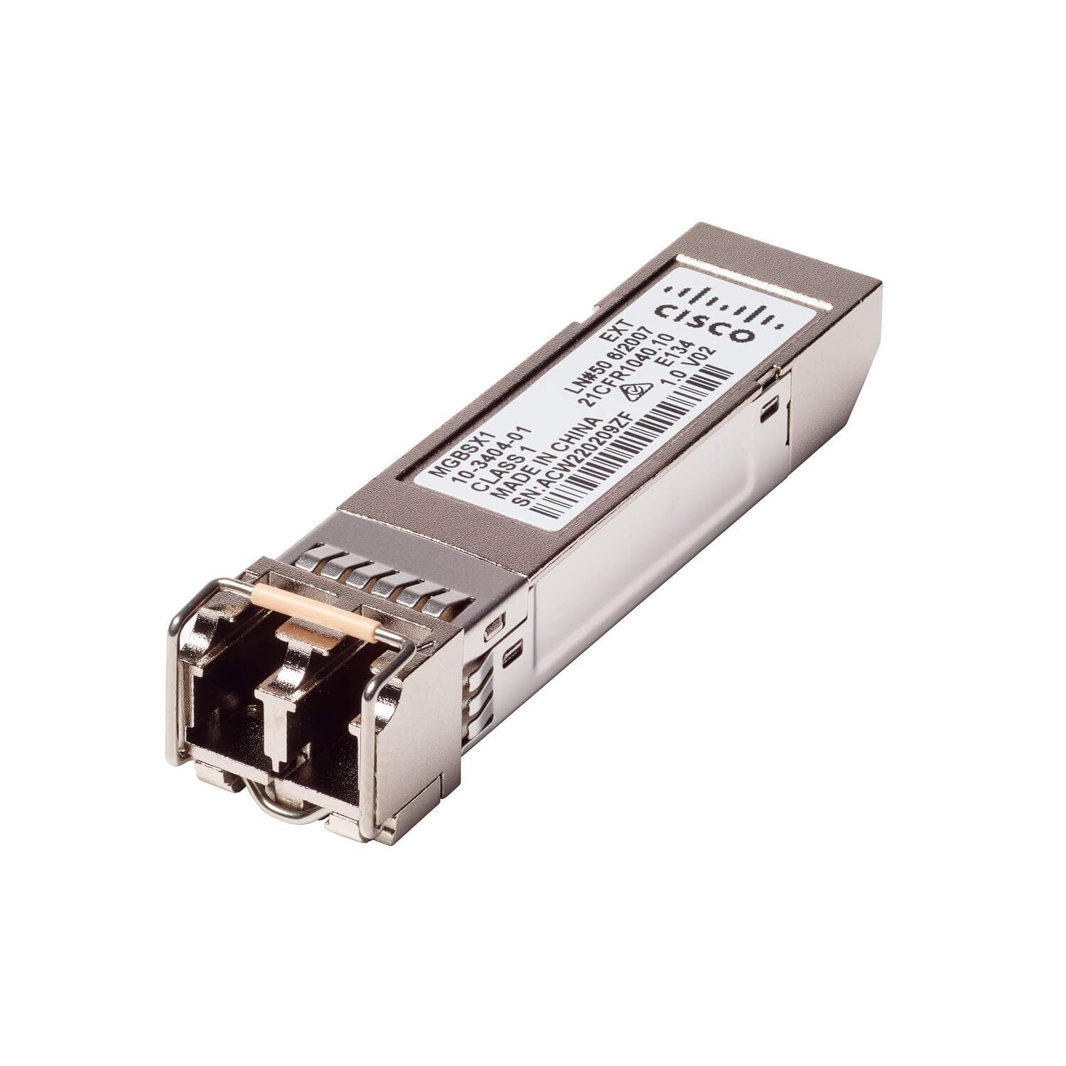 Cisco Mgbsx1 Sfp Transceiver | Gigabit Ethernet (Gbe) 1000Base-Sx Mini-Gbic (M