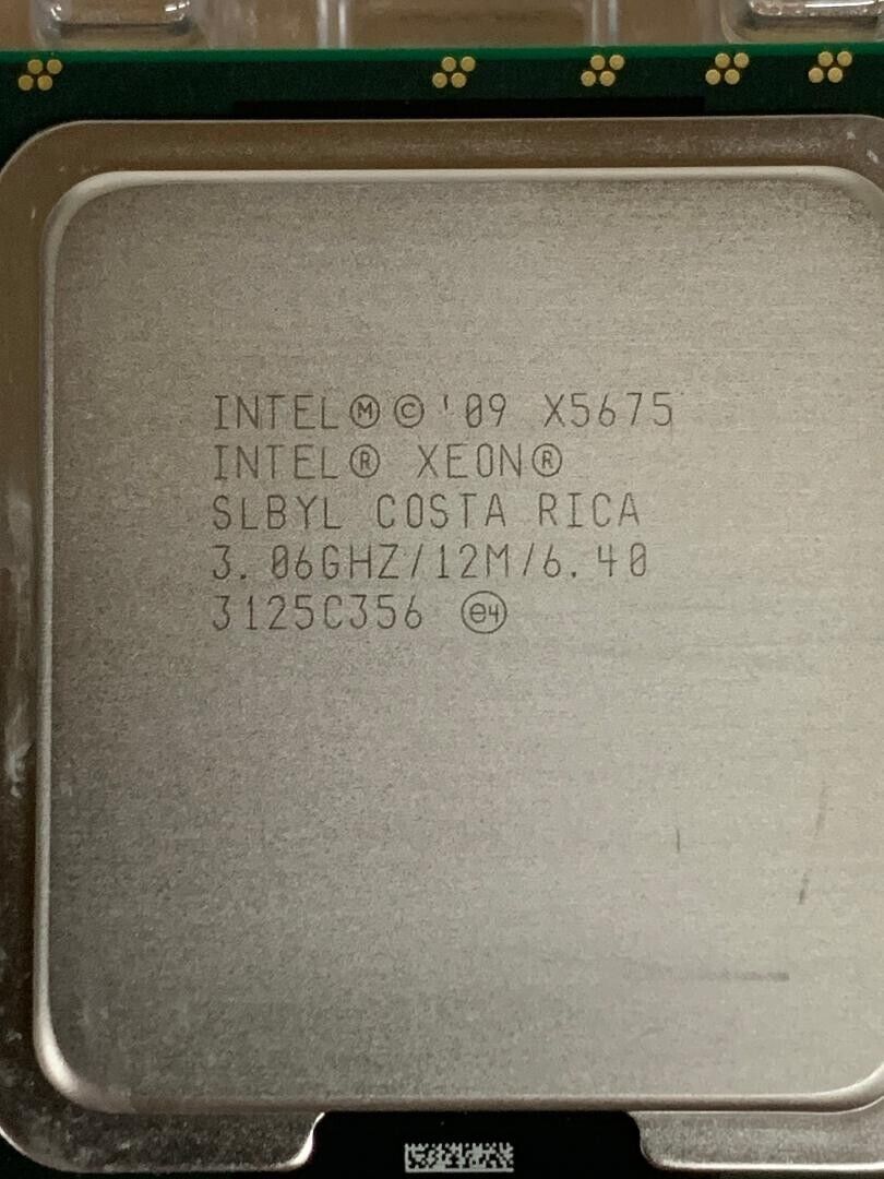 Lot of 2 Intel Xeon SLBYL
