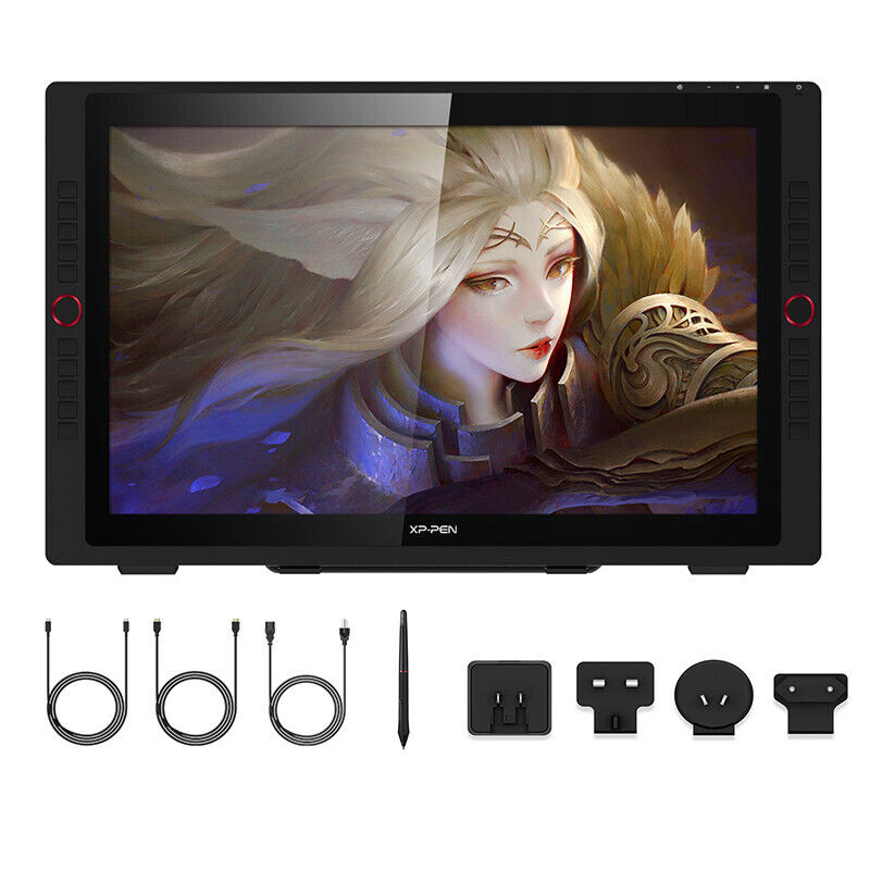 XPPen Artist 24 Pro XP-Pen Graphics Drawing Tablet Screen Display 60° Tilt Used