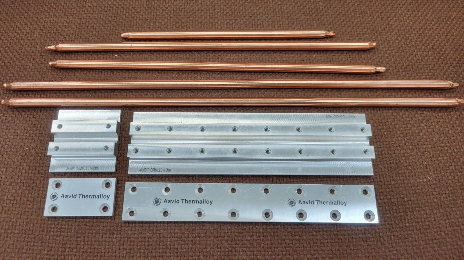 Aavid Heat Pipe Heat Exchanger Discovery Evaluation Kit 6mm Diameter Heat Pipes