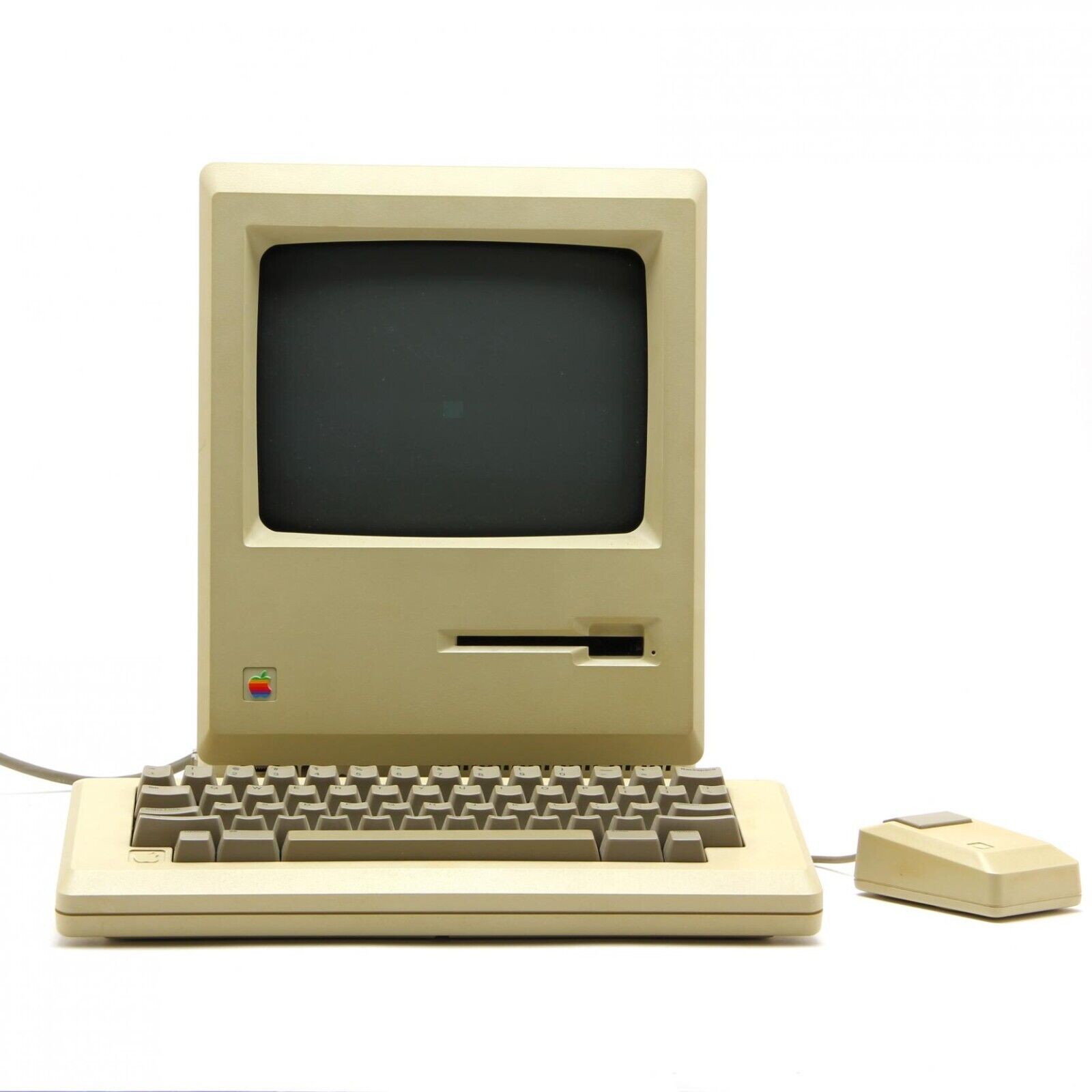 APPLE Macintosh M0001 128k Computer with original keyboard & mouse