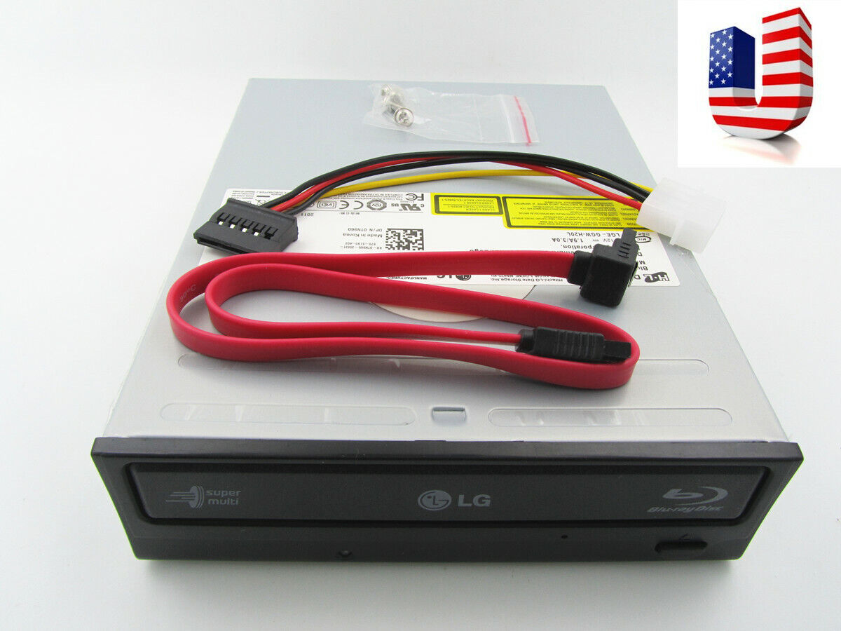 New LG/HL BH12LS35 12X SATA Blu-Ray Burner DVDRW Internal Drive w/ 3D Player US