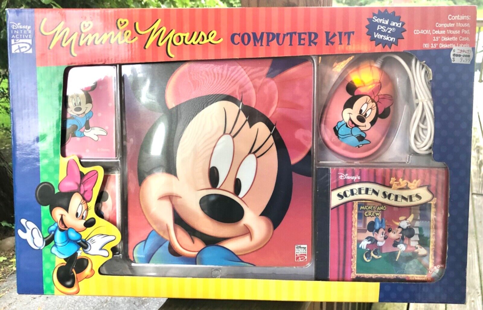 Disney InterActive Minnie Mouse Computer Kit for Kids NIB