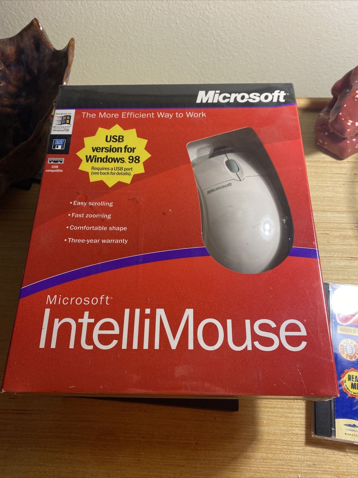 Vintage Early 2000s Mouse Product SEALED For Collectors