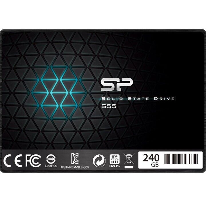 Silicon Power Slim S55 240 GB, Internal (SSD) Solid State Drive