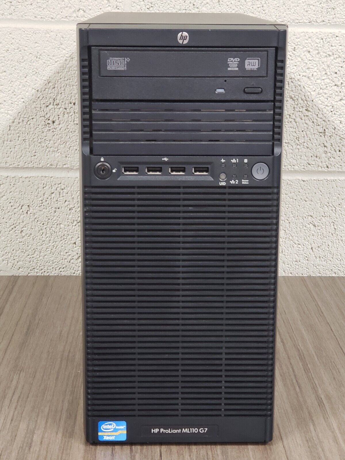 HP Proliant ML110 G7 Server MT Tower Xeon 3.1 GHz 8GB RAM No OS No HDD