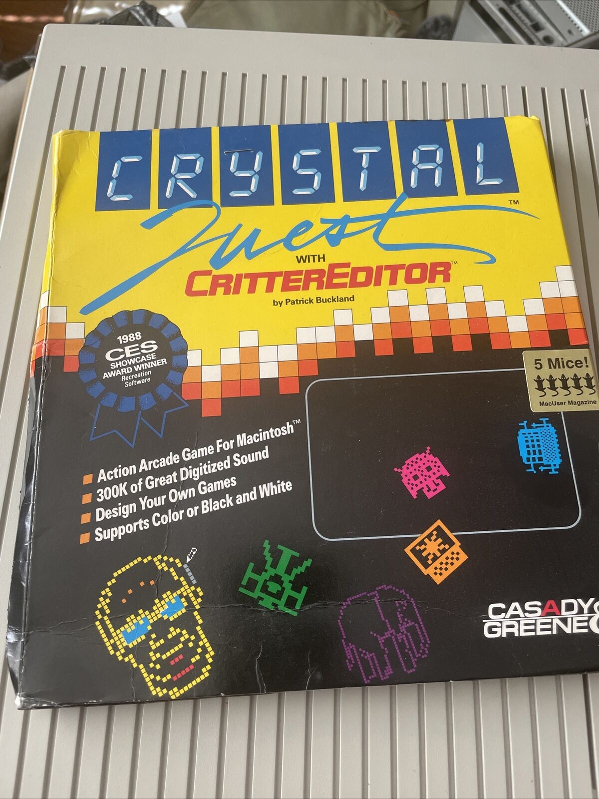 Apple Macintosh Game In Original Packaging Crystal Quest Rare Offers welcome